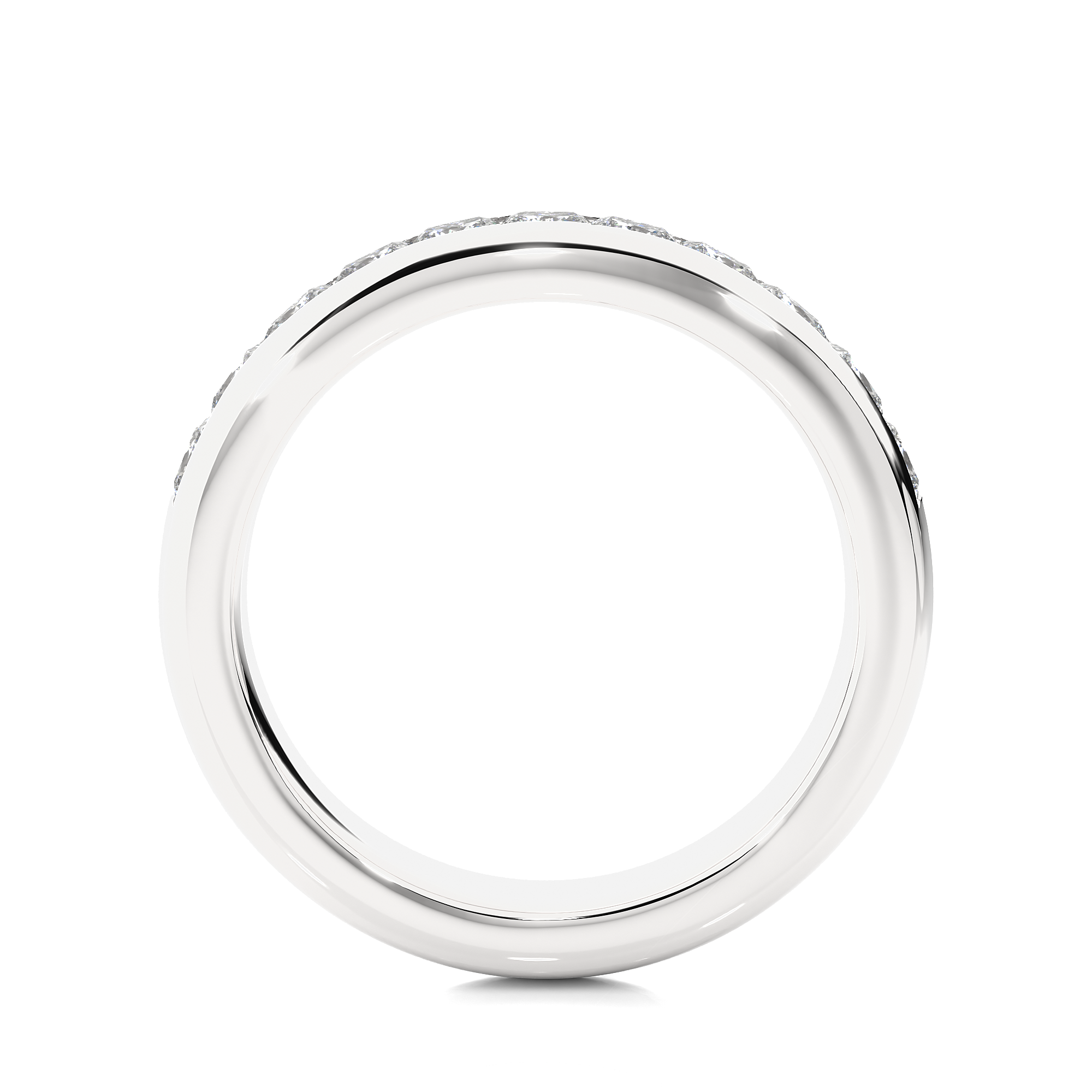 0.55 Carat G Color VS1 Clarity Diamond Studded Natural Diamond Ring.